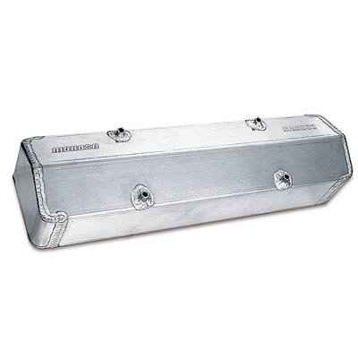 Moroso Chevrolet Small Block (w/Standard Bolt Pattern Heads) Valve Cover - Aluminum - Pair