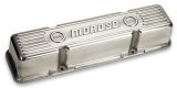 Moroso Chevrolet Small Block Valve Cover - 3.5in - Polished Aluminum - Pair thumbnail 2