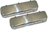 Moroso Chevrolet Big Block Valve Cover - Tall - No Logo - Polished Aluminum - Pair thumbnail 3