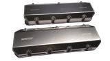 Moroso Brodix DN9 (w/3in Cylinder Heads) Valve Cover w/Billet Rail - Aluminum - Pair thumbnail 1