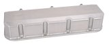 Moroso Chevrolet Big Block Valve Cover w/Billet Rail - 3.875in - Exhaust Pockets/Intake Tubes - Alum thumbnail 3