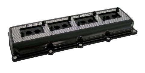 Moroso Dodge 5.7/6.1/6.4L Hemi Valve Cover - Black Anodized Aluminum thumbnail 2