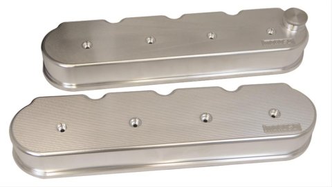 Moroso GM LS Valve Cover - 2.5in - Billet Aluminum - Pair thumbnail 1