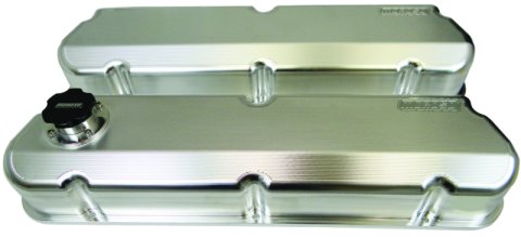 Moroso Ford 302/351W Valve Cover w/Fill Cap - 2.875in - Billet Aluminum - Pair thumbnail 2