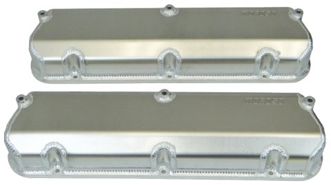 Moroso Ford 302/351W Valve Cover w/Billet Rail - 2.75in - Aluminum - Pair thumbnail 2