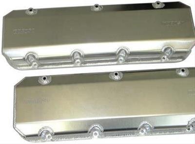Moroso Brodix SR20/Dart Pro1 Valve Cover - 3in - Exhaust Pockets/Intake Tubes - Aluminum - Pair