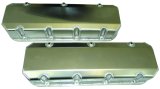 Moroso Chevrolet Big Block (w/Symmetrical Port) Valve Cover - Exhaust Pockets/Intake Tubes - Alum thumbnail 3