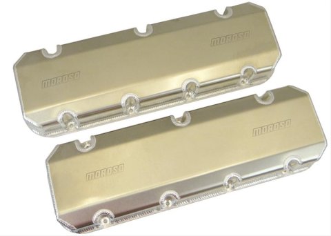 Moroso Brodix SR20/Dart Pro1 Valve Cover - 3in - Exhaust & Intake Pockets - Aluminum - Pair
