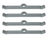 Moroso Chevrolet Small Block Valve Cover Hold Downs - Steel - Chrome Plated - Set of 4 thumbnail 1