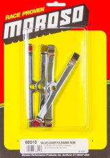Moroso Chevrolet Small Block Valve Cover Hold Downs - Steel - Chrome Plated - Set of 4 thumbnail 3