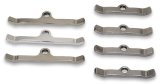 Moroso Chevrolet Big Block Valve Cover Hold Downs - Steel - Chrome Plated - Set of 7 thumbnail 2
