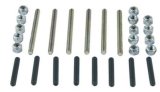 Moroso Chevrolet Big Block (w/Cast Valve Cover) Valve Cover Hex Head Nuts - Zinc Finish thumbnail 2