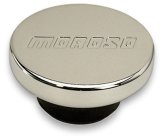 Moroso Oil Filler Cap - 1.22in Diameter - Push-In Type - Chrome Plated thumbnail 3