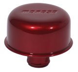 Moroso Valve Cover Breather - 1.22in Diameter - One Piece Push-In Type - Red Powder Coat thumbnail 2
