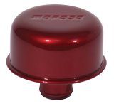 Moroso Valve Cover Breather - 1.22in Diameter - One Piece Push-In Type - Red Powder Coat thumbnail 3