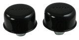 Moroso Valve Cover Breather - 1.22in Diameter - One Piece Push-In Type - Black Powder Coat thumbnail 2