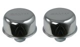 Moroso Valve Cover Breather - 1.22in Diameter - One Piece Push-In Type - Chrome Plated - 2 Pack thumbnail 2