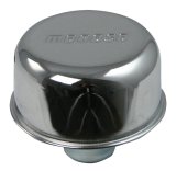 Moroso Valve Cover Breather - Street Cars w/PCV Setup - One Piece Push-In Type - Chrome Plated thumbnail 1
