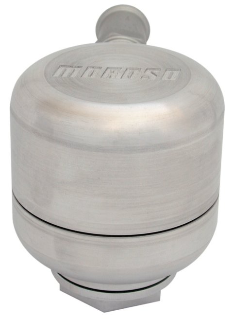 Moroso Positive Locking Breather w/Filter - Billet Aluminum thumbnail 2