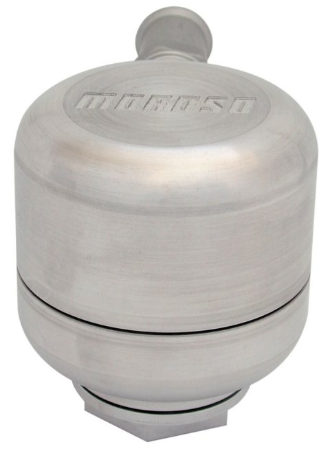 Moroso Positive Locking Breather w/Filter - Billet Aluminum thumbnail 3