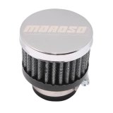 Moroso Filtered Valve Cover Breather - Clamp-On - 1in ID thumbnail 1