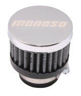 Moroso Filtered Valve Cover Breather - Clamp-On - 1in ID thumbnail 2