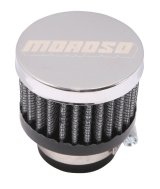 Moroso Filtered Valve Cover Breather - Clamp-On - 1in ID thumbnail 3