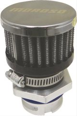 Moroso GM LS Valve Cover Breather Kit - OEM - Single Tab Oil Fill Hole thumbnail 1