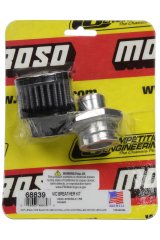 Moroso GM LS Valve Cover Breather Kit - OEM - Single Tab Oil Fill Hole thumbnail 3