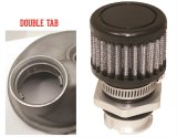 Moroso GM LS Valve Cover Breather Kit - OEM - Double Tab Oil Fill Hole - Black Finish thumbnail 1