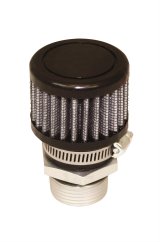 Moroso GM LS Valve Cover Breather Kit - Moroso - Black Finish thumbnail 1