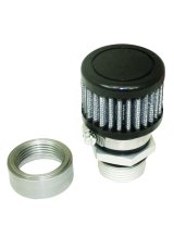 Moroso Weld-On Valve Cover Breather Kit - Steel Valve Covers - Black Finish thumbnail 2