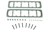 Moroso Chevrolet Small Block Valve Cover Adapter - GM LS Cylinder Heads - Billet Aluminum thumbnail 2