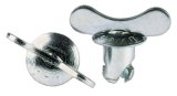 Moroso Quick Fastener - Butterfly Head - 7/16in x .500in - Steel - 10 Pack thumbnail 2