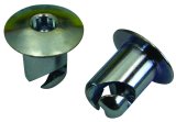 Moroso Quick Fastener - Oval Head - 7/16in x .450in - Steel - 10 Pack thumbnail 2