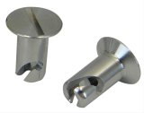 Moroso Quick Fastener - Flush Head - 5/16in x .500in - Aluminum - 10 Pack thumbnail 1