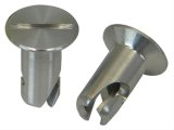 Moroso Quick Fastener - Flush Head - 5/16in x .550in - Aluminum - 10 Pack thumbnail 1
