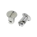 Moroso Quick Fastener - Flush Head - 7/16in x .450in - Aluminum - 10 Pack thumbnail 1