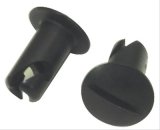 Moroso Quick Fastener - Oval Head - 5/16in x .450in - Aluminum - Black - 10 Pack thumbnail 1