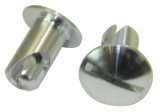 Moroso Quick Fastener - Oval Head - 5/16in x .400in - Aluminum - 10 Pack thumbnail 2