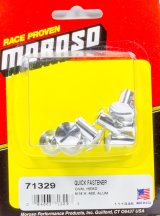 Moroso Quick Fastener - Oval Head - 5/16in x .400in - Aluminum - 10 Pack thumbnail 3