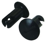 Moroso Quick Fastener - Oval Head - 5/16in x .500in - Aluminum - Black - 10 Pack thumbnail 2