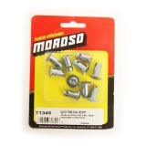 Moroso Quick Fastener - Oval Head - 5/16in x .500in - Steel - 10 Pack thumbnail 1