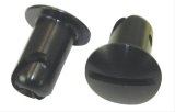 Moroso Quick Fastener - Oval Head - 7/16in x .550in - Aluminum - Black - 10 Pack thumbnail 1
