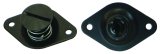 Moroso Quick Fastener - Self Ejecting - 7/16in x .550in - Aluminum - Black - 10 Pack thumbnail 2