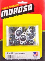 Moroso Quick Fastener - Self Ejecting - 5/16in x .450in - Steel - 10 Pack thumbnail 3