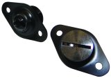 Moroso Quick Fastener - Self Ejecting - 5/16in x .500in - Aluminum - Black - 10 Pack thumbnail 2