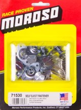 Moroso Quick Fastener - Self Ejecting - 5/16in x .650in - Steel - 10 Pack thumbnail 3