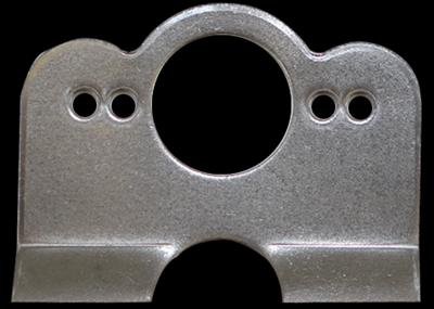 Moroso Quick Fastener Mounting Bracket - 7/16in (Use w/Part No 71370/71371/71372) - Steel - 10 Pack