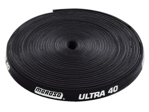 Moroso Insulated Spark Plug Wire Sleeve - Ultra 40 - 8.65mm - Black - 25ft Roll thumbnail 1